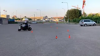 Motogymkhana. Ikkyu GP first session