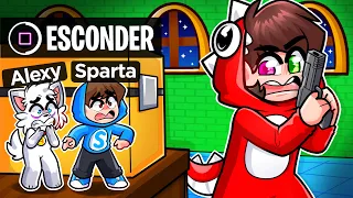 ¡El mejor ESCONDITE de 1 PIXEL DETRAS de un COFRE! 😂😱JUGAMOS al ESCONDITE en ROBLOX - Sparta356