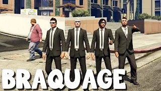 Braquage sur GTA 5 avec Marcus, Jisters et LaSaw6 #2