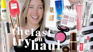 LAST SEPHORA SALE HAUL and TRY ON : TESTING THE HOTTEST NEW LAUNCHES FROM EVERY CATEGORY