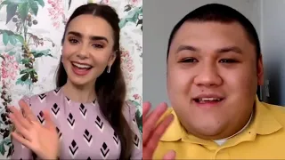 Chatting w/ 'Emily In Paris' Star Lily Collins About Friendship w/ Camille & Season 2 | Raffy Ermac