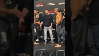 Jose Aldo vs Rob Font FACE OFF.