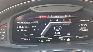 audi sq8 acceleration 0-200 km/h stage 1 500 hp diesel