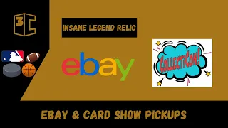 EBay & Card Show Pickups! Insane Legend Relic!