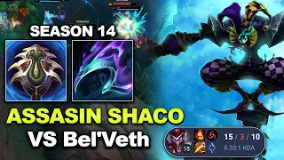 the best build for AD SHACO jungle