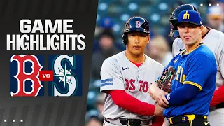 Red Sox vs. Mariners Game Highlights (3/29/24) | MLB Highlights