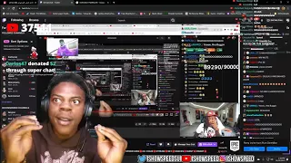 ishowspeed rages on kai cenat | speed got unban on twitch | *hilarious*