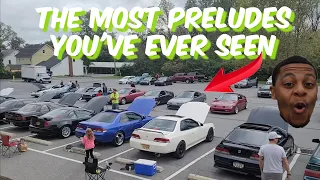 The biggest Prelude meet on the east coast | North East honda prelude meet 2021