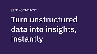 Turn unstructured data into insights with Instabase