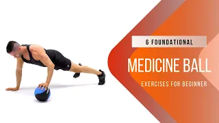 6 Medicine Ball Exercises For Beginners / RitFit® Workout Guide / Total Body Circuit