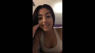 Malu Trevejo Instagram Live stream / 7th November 2018