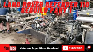 Land Rover Defender 110 TD5 Rebuild Part 1