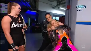 Shayna Baszler ataca a Natalya por confrontar a Ronda Rousey - WWE Smackdown 28/10/2022 (En Español)