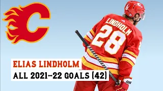 Elias Lindholm (#28) All 42 Goals of the 2021-22 NHL Season