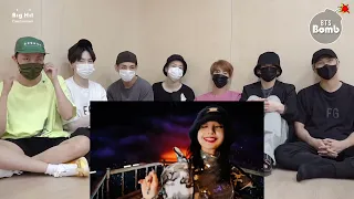 BTS react BLACKPINK - Shut Down mv