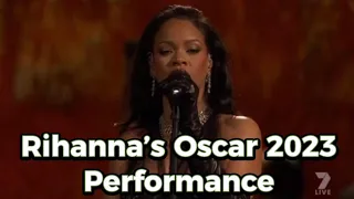 Rihanna Performs Lift Me Up At The 2023 Oscars & Got A Standing Ovation + ASAP Rocky Her Fan!!