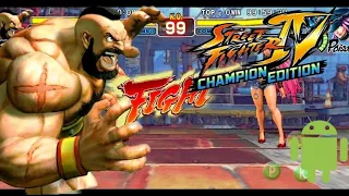 Street fighter IV Champion Edition Zangief Arcade Android(1080p HD)