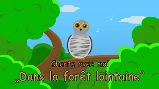 Dans la forêt lointaine comptine - Coucou hibou - Chansons pour enfants
