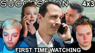 This BROKE ME... Succession 4x3 REACTION - "Connor's Wedding" | First Time Watching!