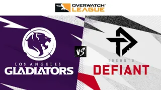 @LAGladiators vs @TorontoDefiant | Summer Showdown Qualification | Semaine 3 Jour 2 — Ouest