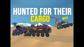 HUNTED FOR THEIR CARGO !!!  - Space Engineers Wasteland Server