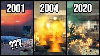 FIRE vs SAFEHOUSES in GTA Games - Will The Fire Spread ? (2001-2020)