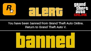 ⚠WARNING⚠ ROCKSTAR IS BANNING PLAYERS IN GTA ONLINE 🤦‍♂️