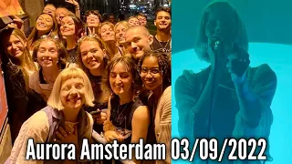 AURORA Amsterdam (show 2) || Touring with Aurora (& Thea) episode 5 🫰🏻