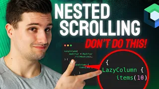 The FULL Nested Scrolling Guide for Jetpack Compose 😱 - Android Studio Tutorial