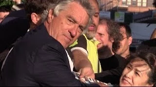 Robert DeNiro outside The Daily Show