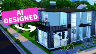 Can AI Design The Perfect Sims 4 Family Home?