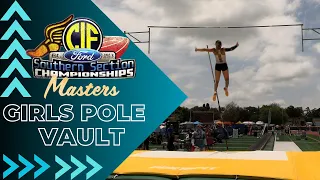 2024 TF - CIF-ss Masters - Girls Pole Vault