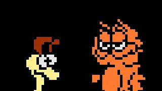 Garfield Reprimands Odie's Bathroom Habits