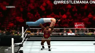 BIG E VS LUKE HARPER - BIG E SPECIAL SHOW - MONDAY NIGHT RAW FULL MATCH @WrestlemaniaOn