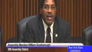 New York State Joint Legislative Budget hearing on Economic Development - 2/12/13