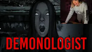 Nora Plays HORROR GAME For The FIRST TIME | Demonologist Best Jumpscares & Funny Moments