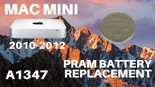 Mac Mini A1347 - PRAM Battery Replacement (2010-2012)