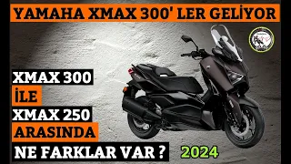 YAMAHA XMAX 300 GELİYOR -- XMAX 250 İLE ARADAKİ FAKLAR #XMAX300 #XMAX250