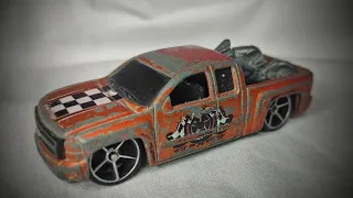 Custom Chevy Silverado Hot Wheels