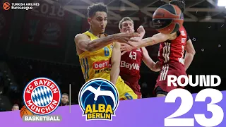 Lucic leads Bayern to German derby win! | Round 23, Highlights | Turkish Airlines EuroLeague