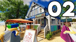 House Flipper 2 - Part 2 - Beachfront Coffee Shop