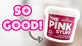My TOP 5 uses for THE PINK STUFF | Miracle Cleaning Paste | Cleaning Hacks