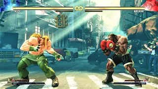 Alex vs Balrog (Hardest AI) - Street Fighter V