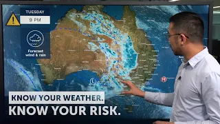 Severe Weather Update: Widespread rain for eastern Aus with increased flood risk - 3 October 2022