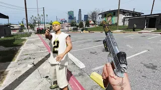 GTA 5 First Person Shootouts Episode 3 (Euphoria Ragdoll)