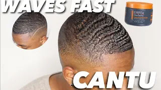 GET WAVES FAST WITH CANTU FOR MEN