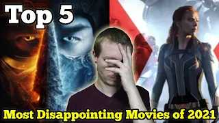 Top 5 Most Disappointing Movies of 2021