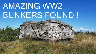 Lost German WW2 fortress on the Atlantic Wall. So many positions here !