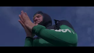 AFTER THE STORM - Andrew Cotton and others surfing on a massive day at Nazare 2016