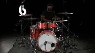 British Drum Co. 22'' 5pc Legend Series, Buckingham Scarlett with Jonathon Rodney | Gear4music demo